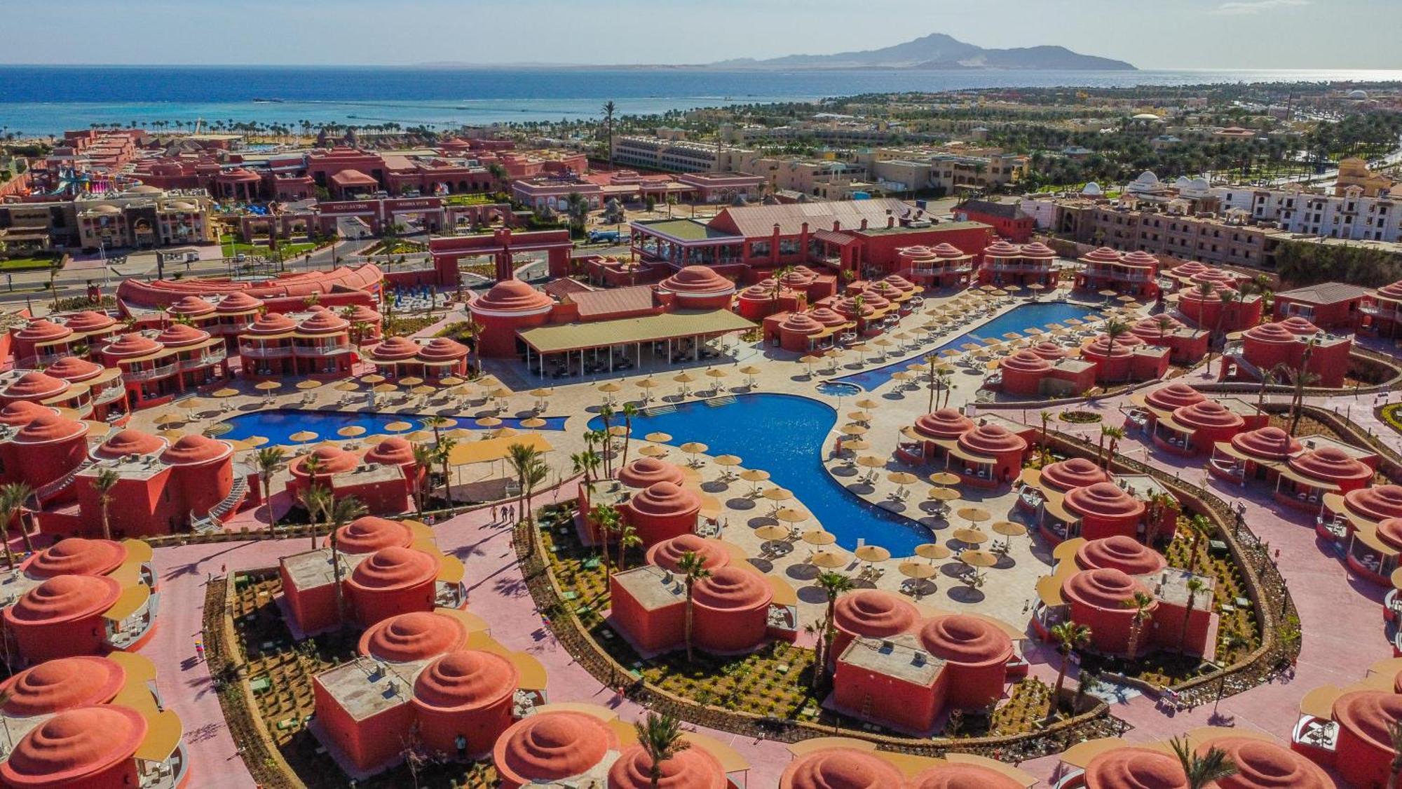 Pickalbatros Laguna Club Resort Sharm El Sheikh Exterior photo Aerial view of the resort