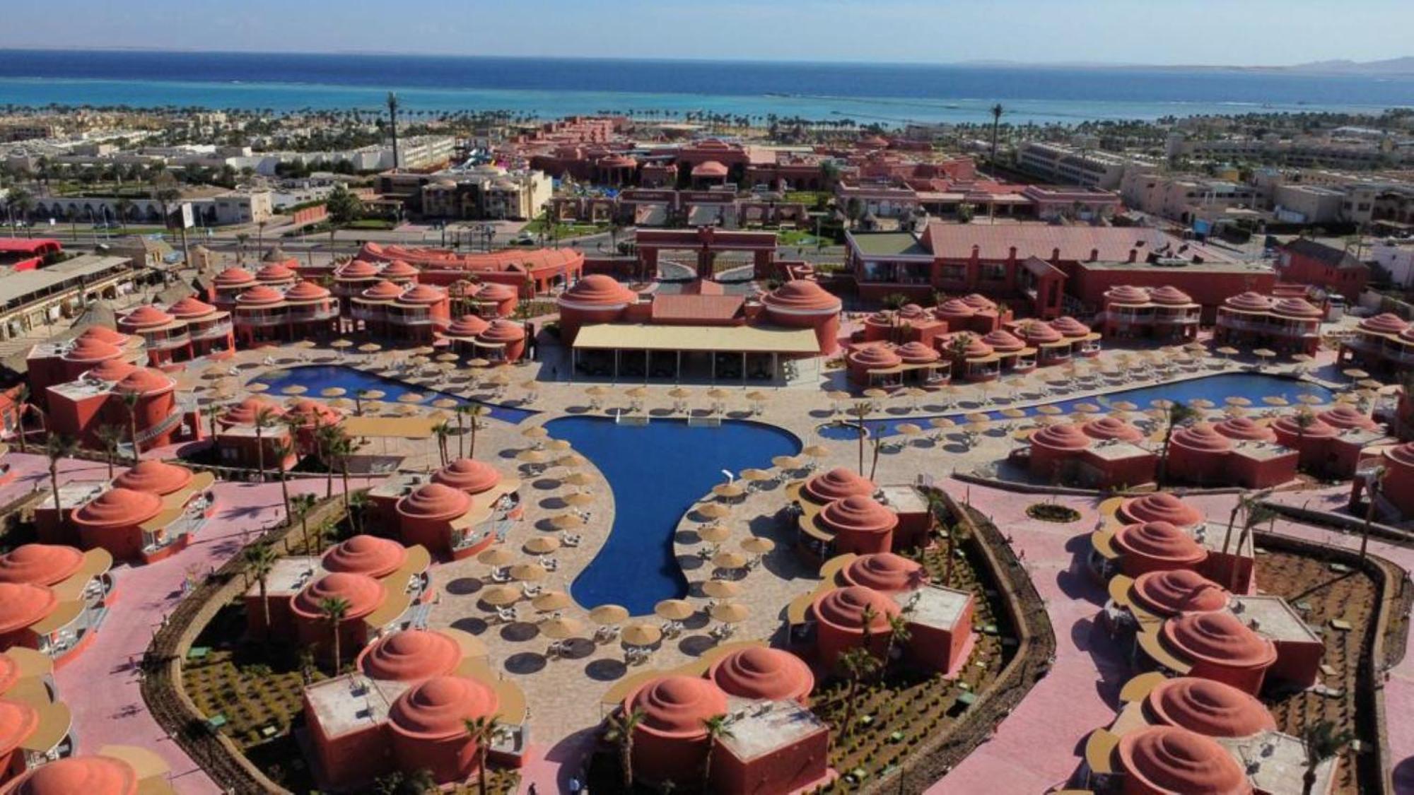 Pickalbatros Laguna Club Resort Sharm El Sheikh Exterior photo Aerial view of the resort